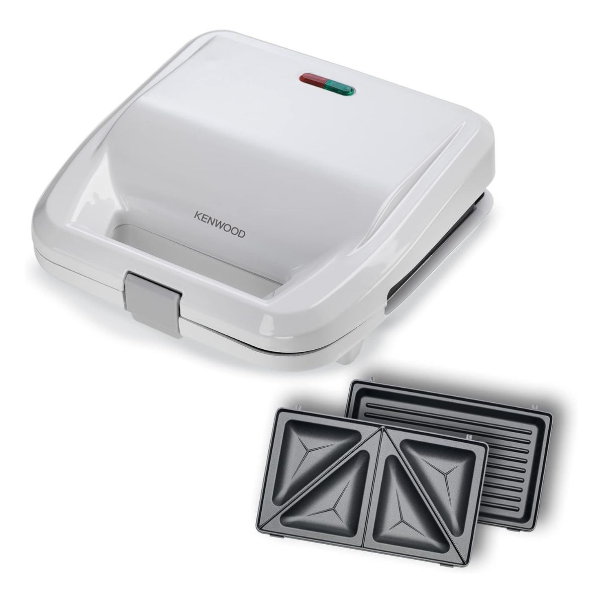 Kenwood 2 in 1 Sandwich Maker 750 Watt - White
