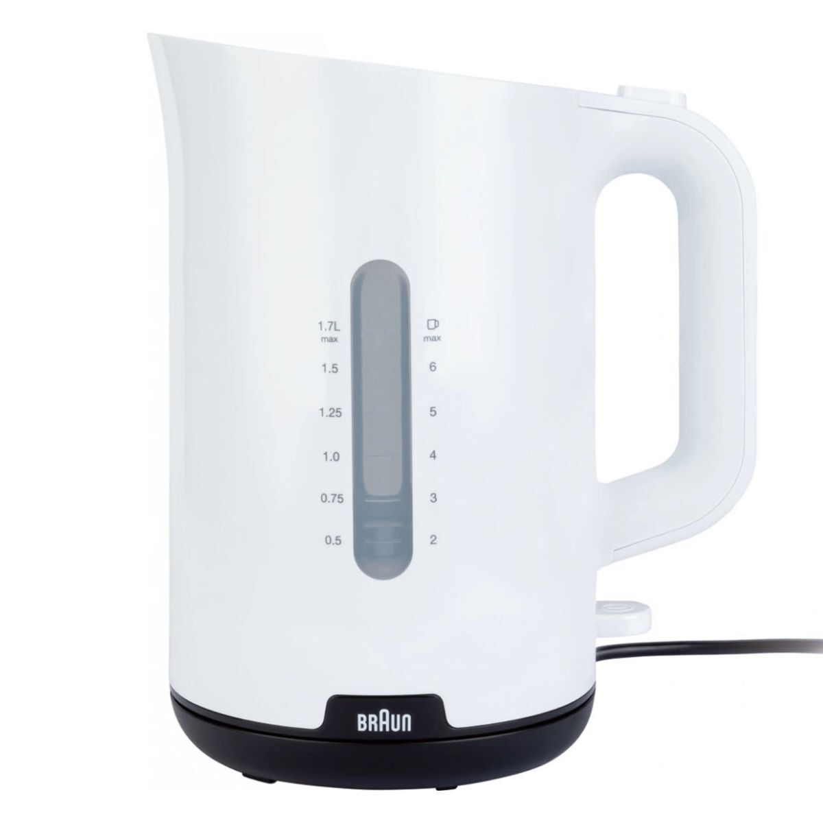 Braun 1.7 Liters Electric Kettle 2200 Watts -WK1100WH-KE