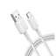 Anker 322 Braided Cable - 6ft / USB-A to USB-C / White