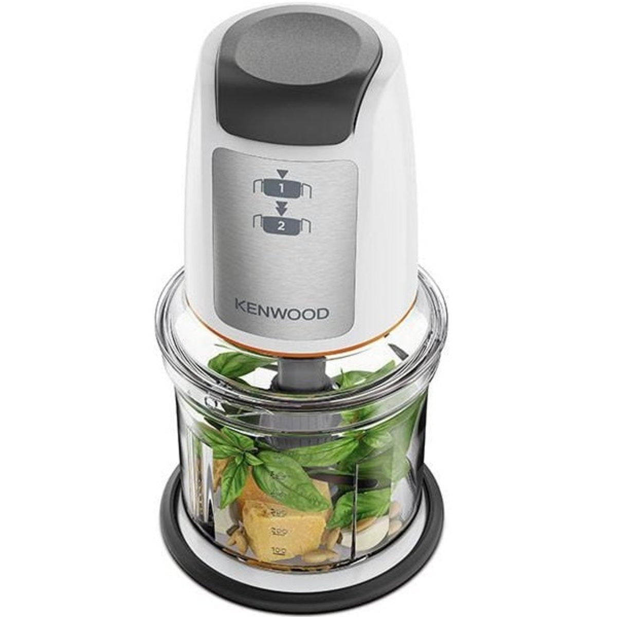 Kenwood Chopper with Extra Bowl 500 Watts 0.5 Liter - CHP61.200WH