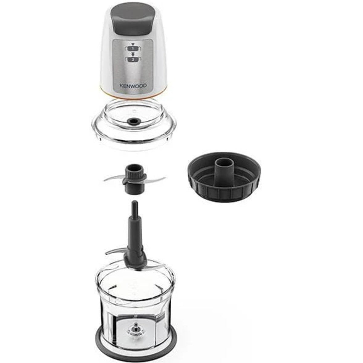 Kenwood Chopper with Extra Bowl 500 Watts 0.5 Liter - CHP61.200WH