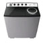 Panasonic Twin Tub Washing Machine 14KG,8KG,Abaya Wash, Silver - NA-W14XG1BKW