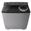 Panasonic Twin Tub Washing Machine 18KG,13KG,Abaya Wash, Silver - NA-W18XG1BKW
