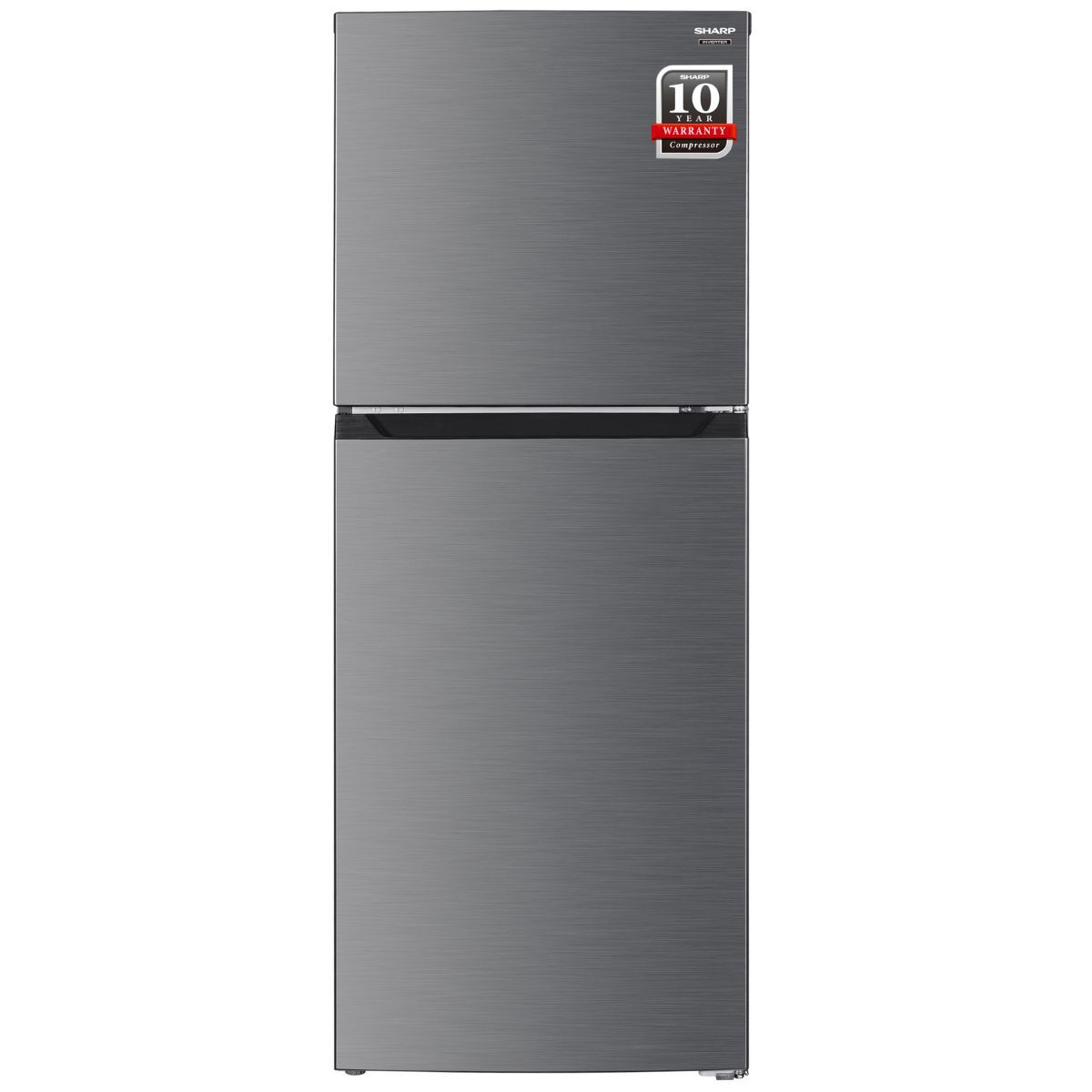 Sharp Refrigerator 196 Liters 6.92 CFT, Inox - SJ-HM270KW-HS3