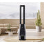 Daewoo Air Purifier with Bladeless Fan Remote Control 12 Speed Settings - Black