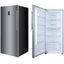 Ignis Upright Convertible Freezer - Refrigerator Left Opening Handle 480 Liters 16.9 CFT, Stainless Steel - FXV625NFX-L