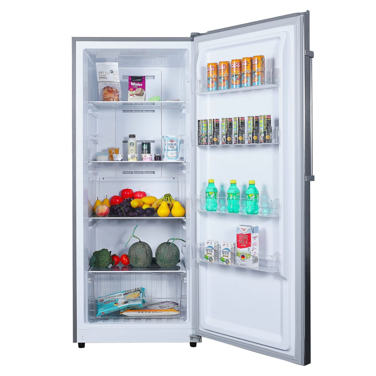 Ignis Upright Convertible Freezer - Refrigerator 480 Liters 16.9 CFT, Stainless Steel - FXV625NFX-R