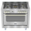 Ignis Gas Cooker 100x60cm 5 Burners, Inox - GPD1105DLFX