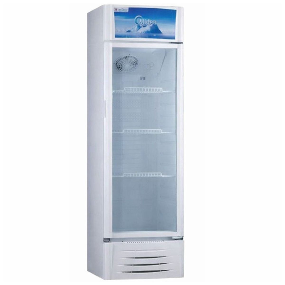 Midea Showcase Chiller 281 Liters 10 CFT - HS-281S