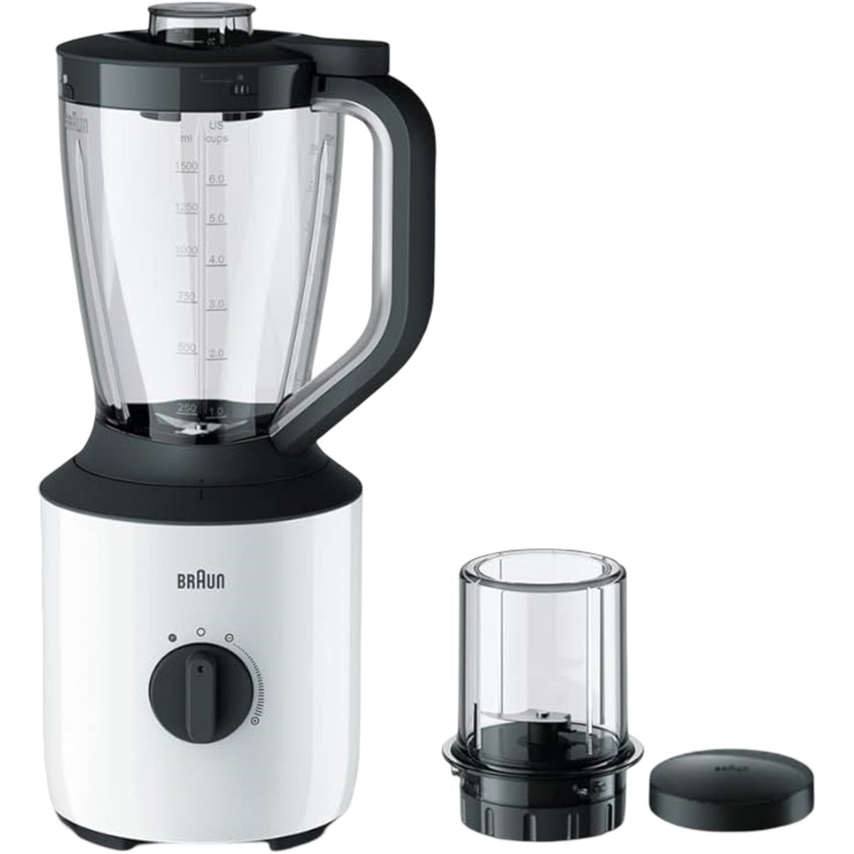 Braun Blender 800 Watts 2 Liters, White - JB3115WH