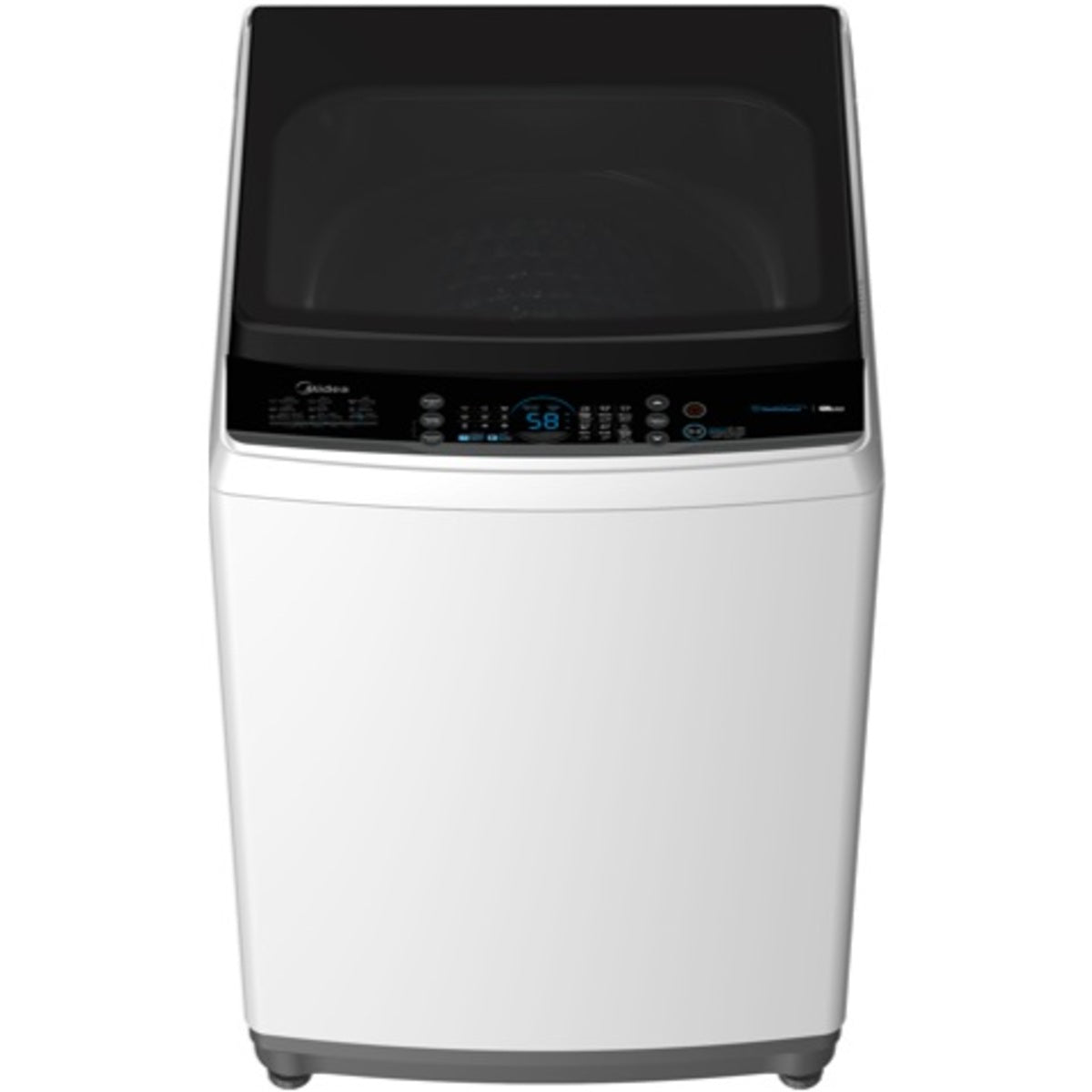 Midea Top Load Washer 10kg, White - MA200W100/W-KW