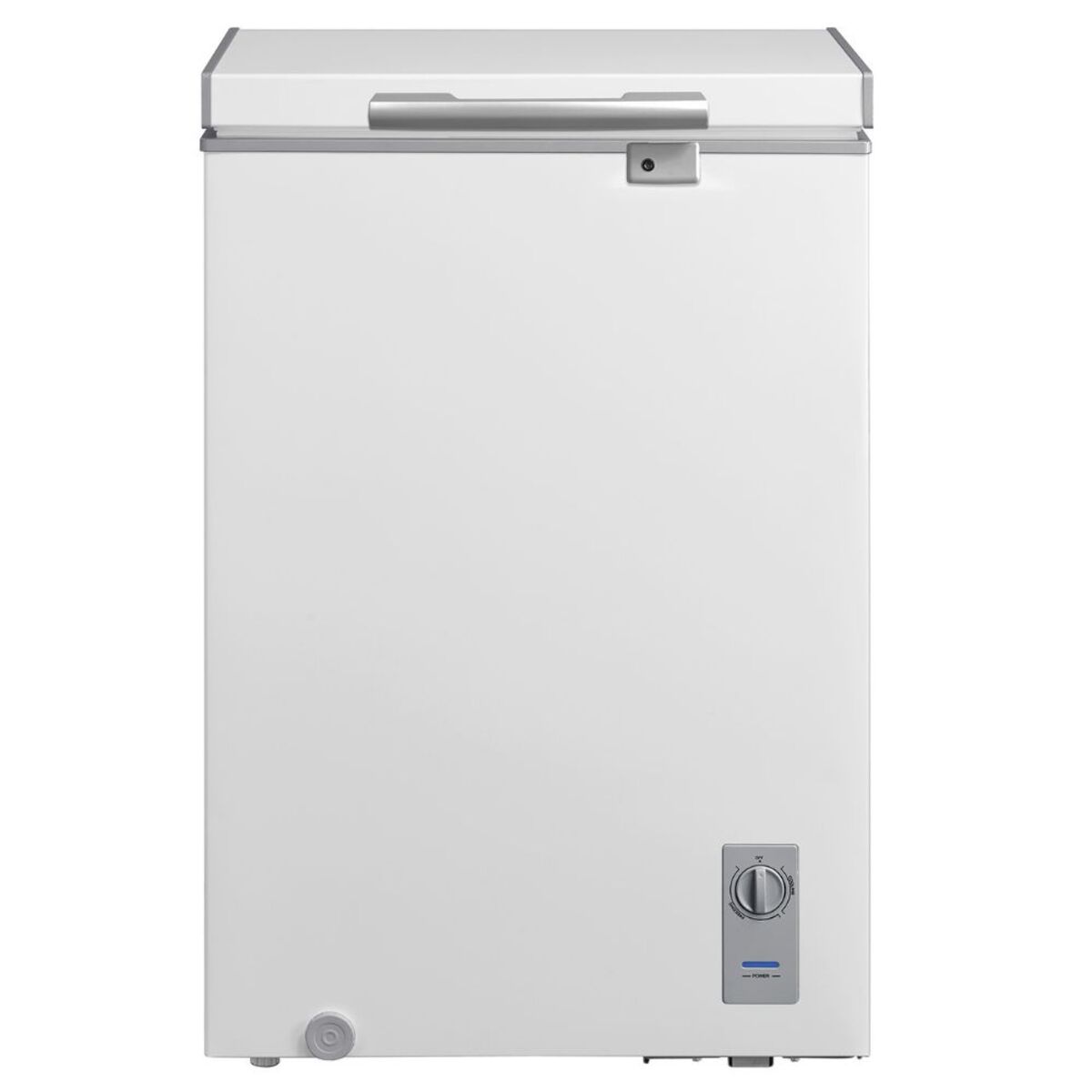 Midea Single Door Chest Freezer 99 Liters, White - MDRC154FZE01D