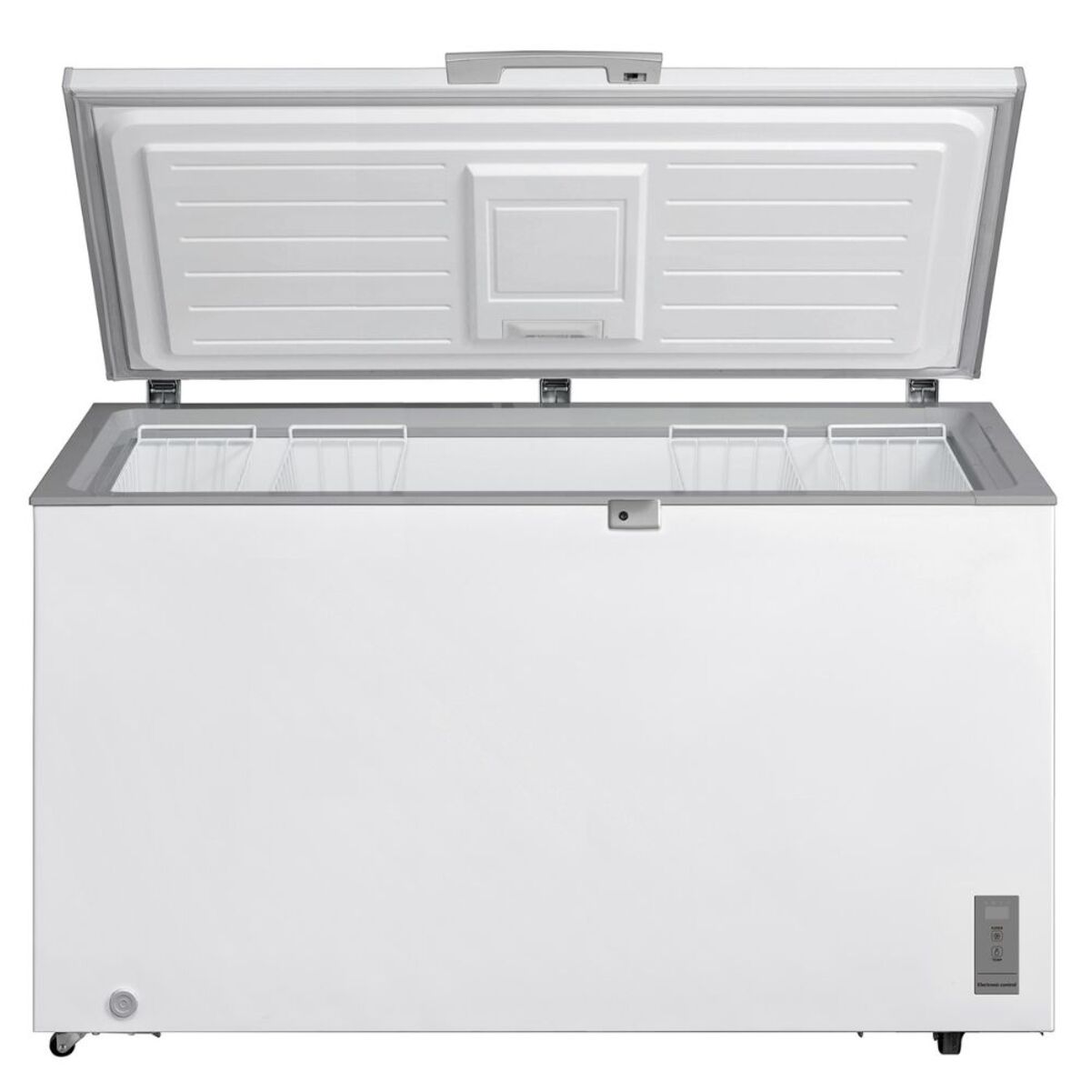 Midea Single Door Chest Freezer 418 Liters, White - MDRC565FZE01D
