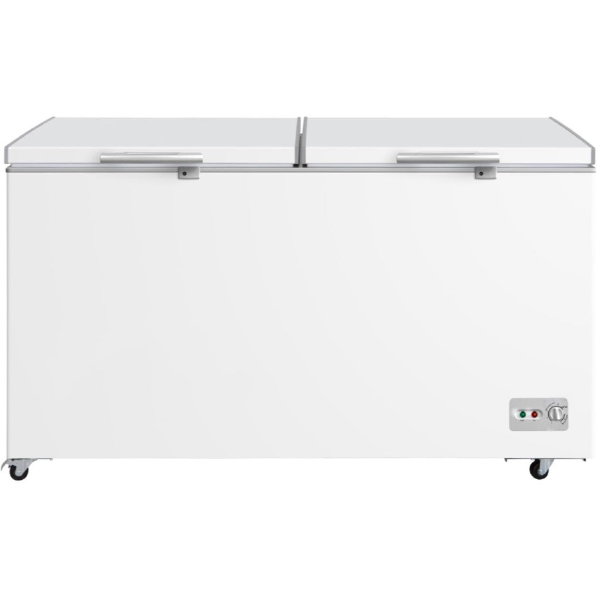 Midea Chest Freezer Double Door 508 Liters 17.94 CFT, White - MDRC698FZE01AE