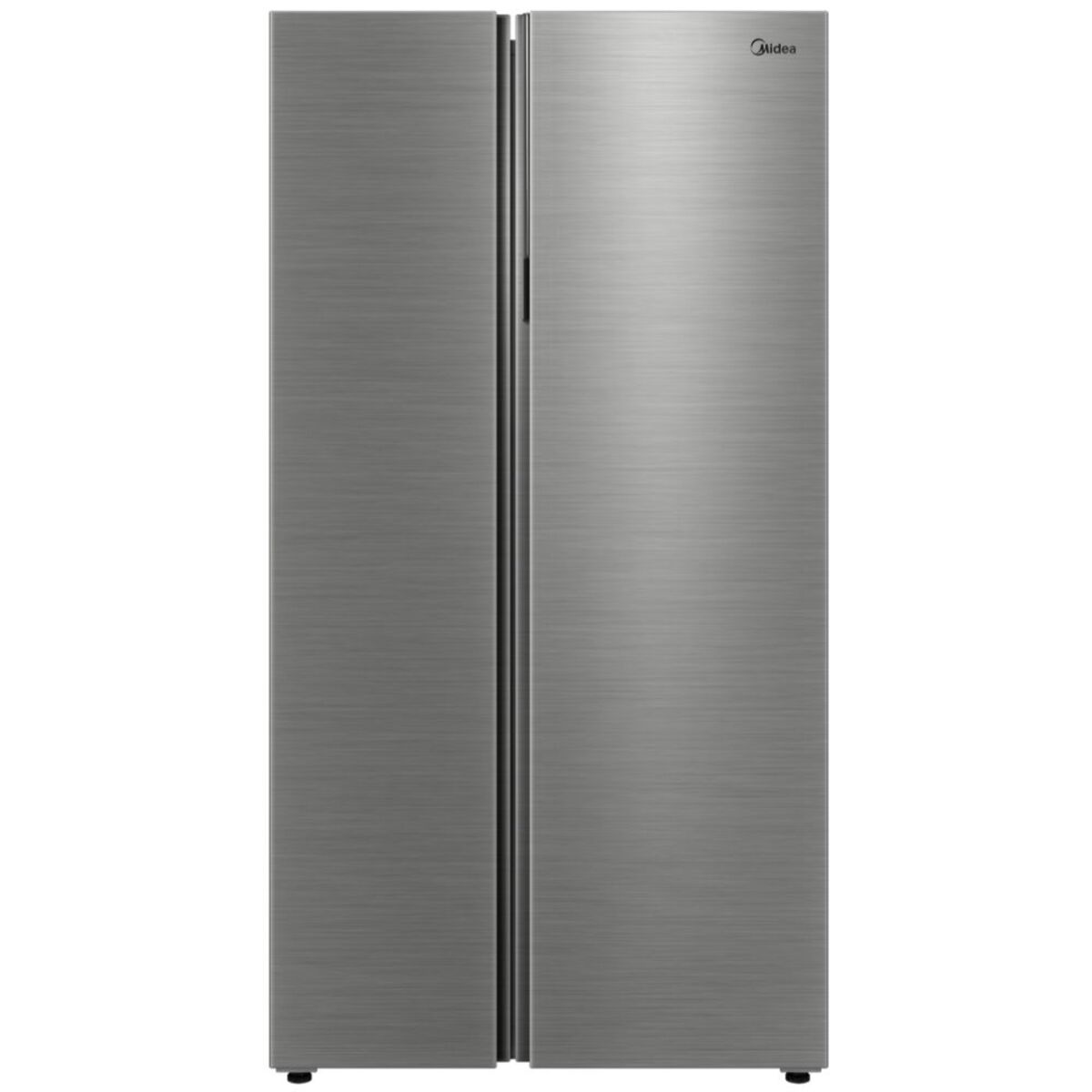 Midea 681 Liters Side by Side Refrigerator, Silver - MDRS925CIE46M