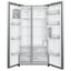 Midea 681 Liters Side by Side Refrigerator, Silver - MDRS925CIE46M