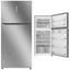 Midea Top Mount Freezer Refrigerator 651 Liters 23 CFT, Bru Steel - MDRT866FGE46AE