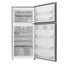 Midea Top Mount Freezer Refrigerator 651 Liters 23 CFT, Bru Steel - MDRT866FGE46AE