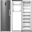 Midea Upright Freezer Refrigerator 257 Liters 9.08 CFT, Bru Steel - MDRU385FEE46AE