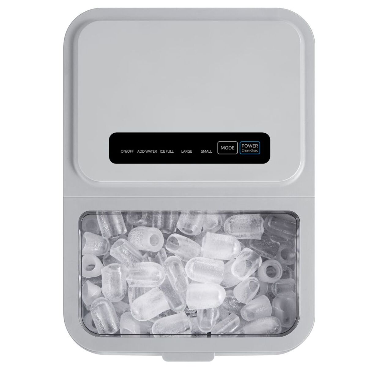 Midea 12kg Bullet Ice Maker, Gray - MERI12BG43KW