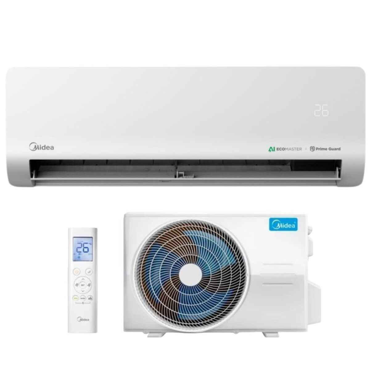 Midea Split Air Conditioner Inverter 26,000 BTU WiFi Cool - MIKEZ2-24HRF-I