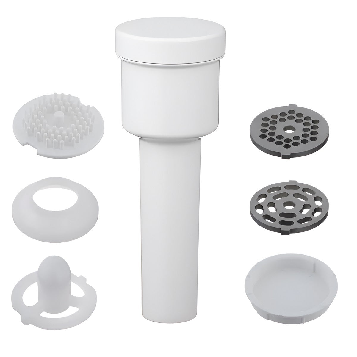 Panasonic Meat Grinder 1700 Watts 4 Attachment, White - MK-GX1700WTZ