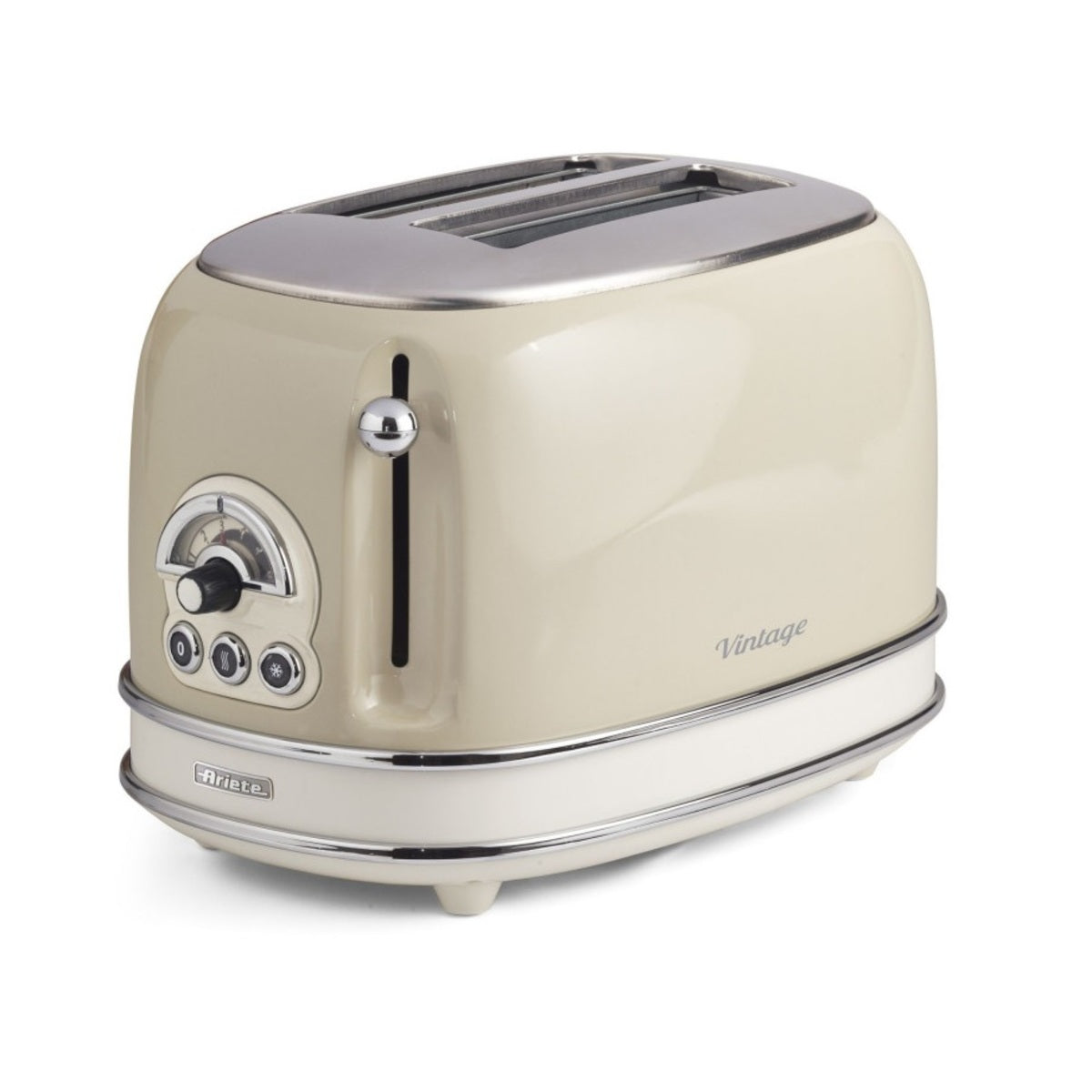 Ariete Vitage Toaster 810 Watts 2 Slice, Beige - MOD15513