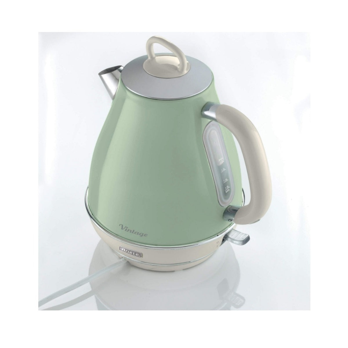 Ariete Vintage Kettle Green 2000 Watts 1.7 Liters, Green - MOD2869.04