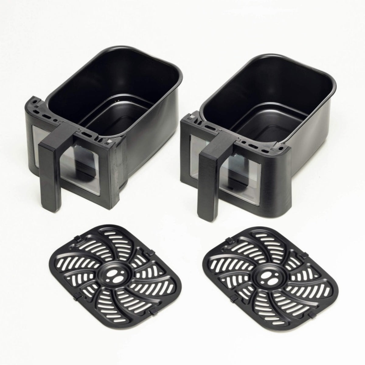 Ariete Dual Air Fryer 2400 Watts 9 Liters, Black - MOD4631