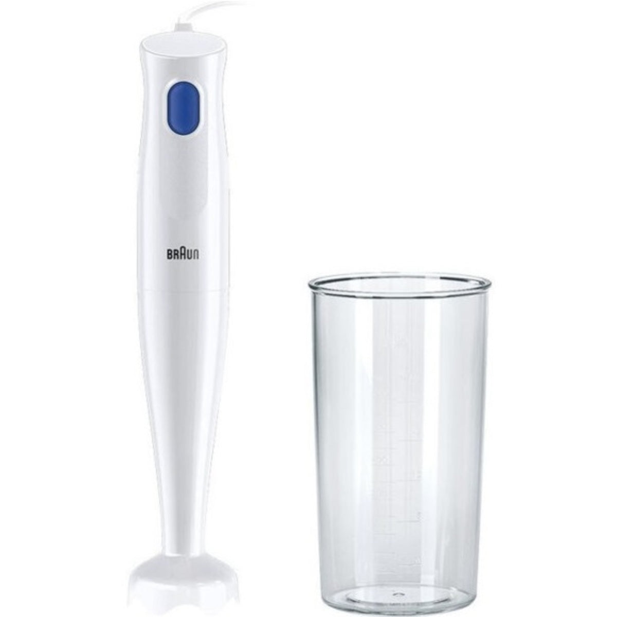 Braun MultiQuick 1 Hand Blender 450 Watts 1 Speed - MQ10.001PWH