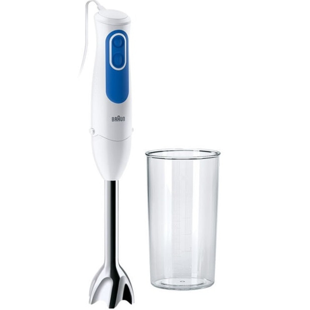 Braun MultiQuick 3 Hand Blender Smoothie+ 700 Watts 2 Speeds - MQ3000WH