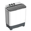 Midea Twin Tub Washing Machine 5kg, White - MTA50-P1002S