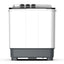 Midea Twin Tub Washing Machine 5kg, White - MTA50-P1002S