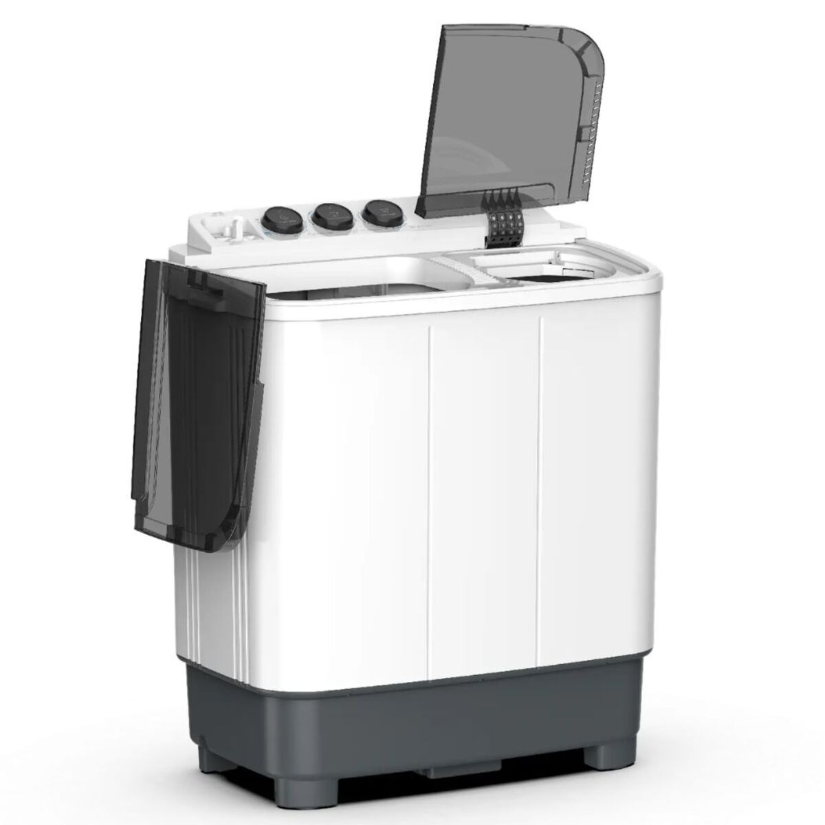 Midea Twin Tub Washing Machine 5kg, White - MTA50-P1002S