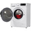 Panasonic Front Load Washer 9kg 1400 RPM, White - NA-18MG1WKW