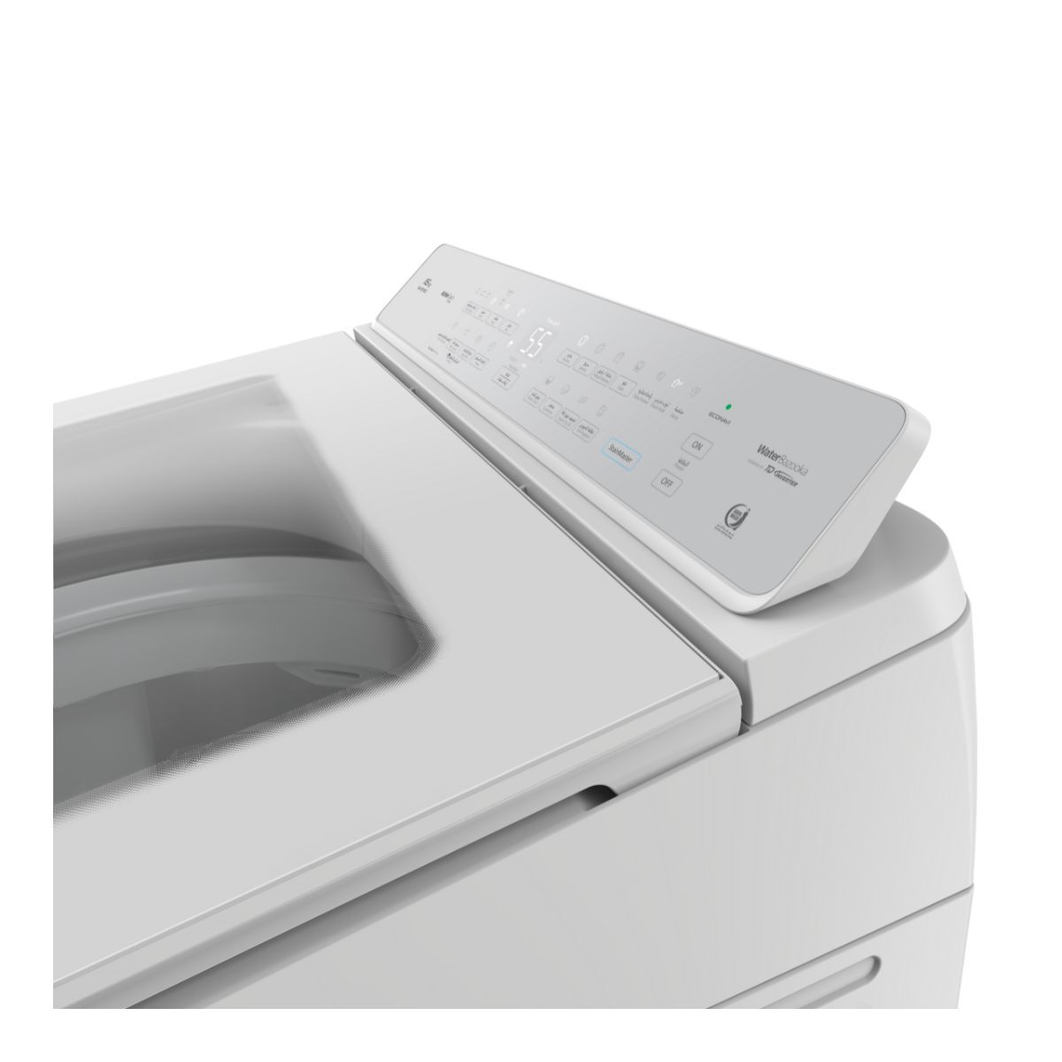 Panasonic Washer Top Load 16KG 10 Programs, Light Grey - NA-FD16X3HKW
