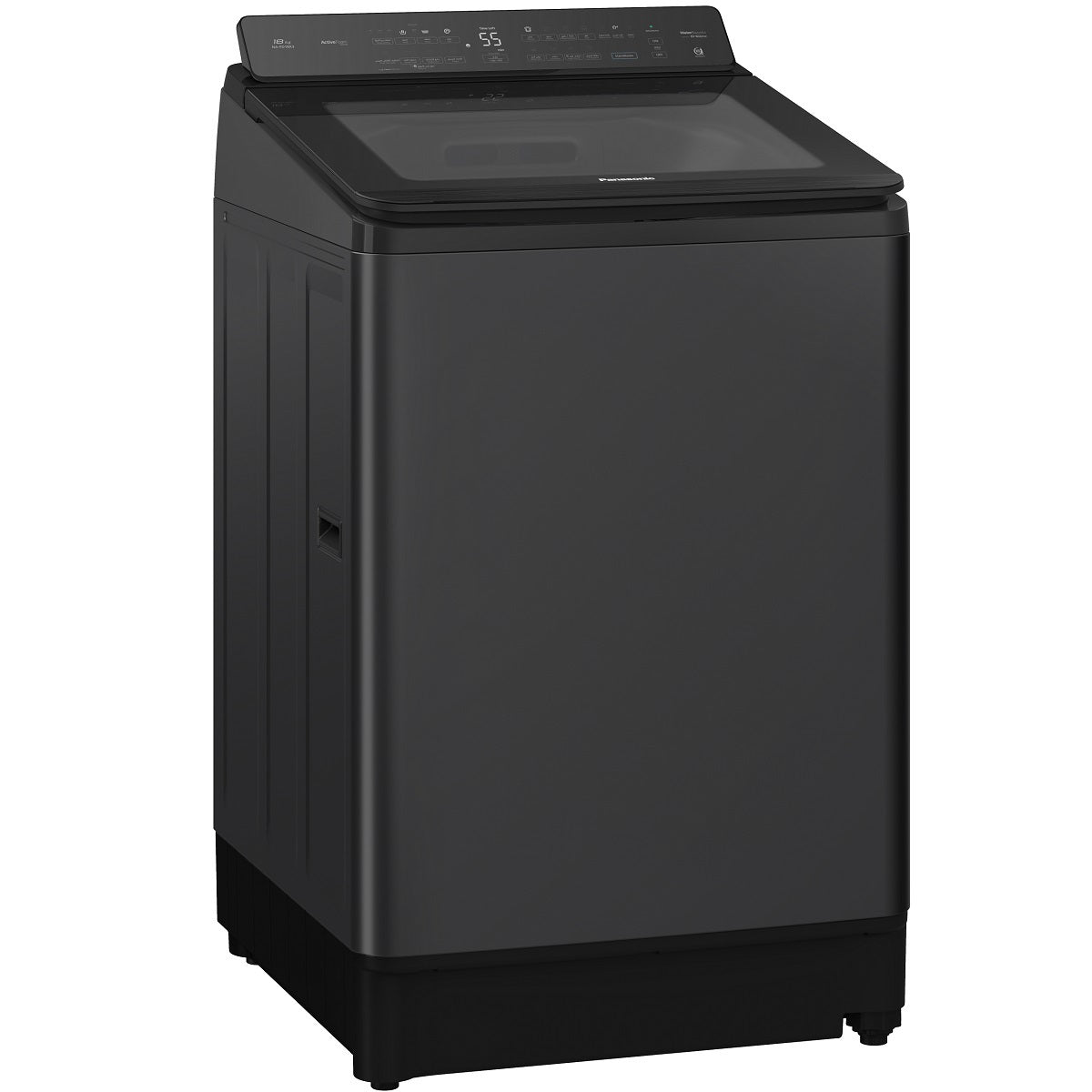 Panasonic Top Load Washer 18kg 10 Program, Black - NA-FD18X3BKW
