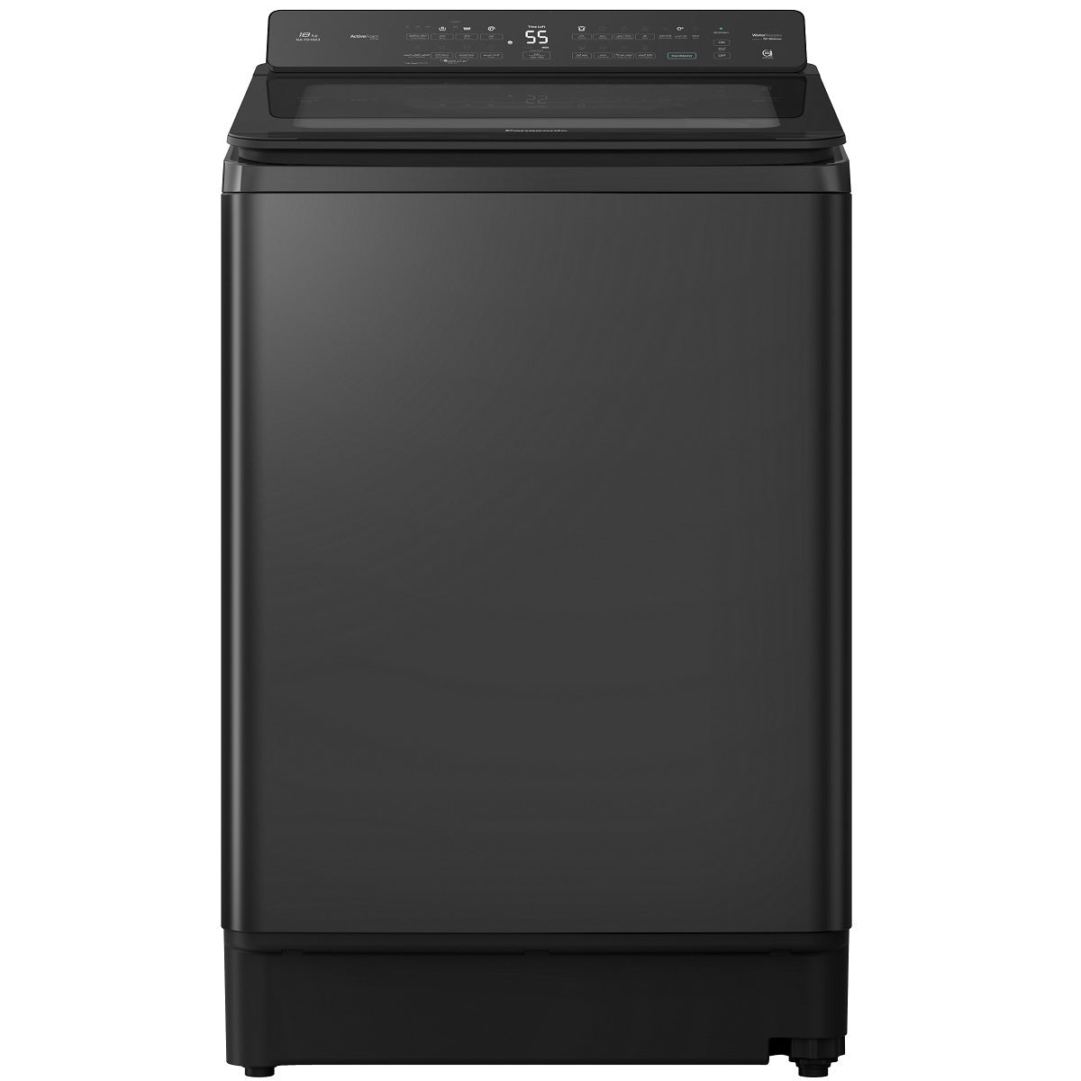 Panasonic Top Load Washer 18kg 10 Program, Black - NA-FD18X3BKW