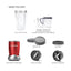Nutribullet Blender 12pcs Set 600 Watts 700ml, Red - NBR-1212R