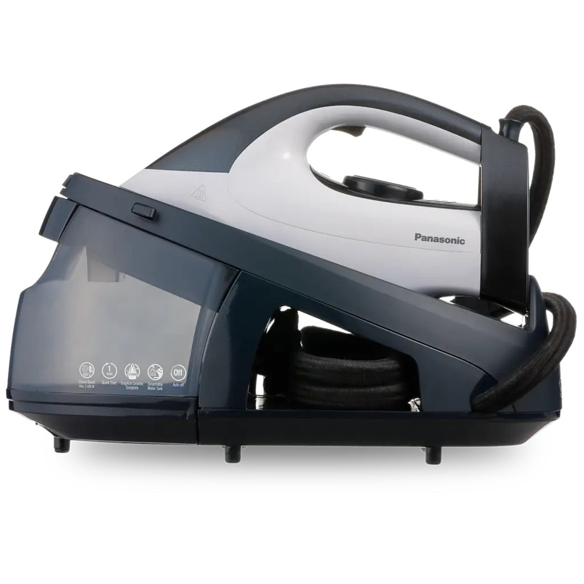 Panasonic Steam Generator Iron 2400 Watts 1.5 Liters Water Tank - NI-GT150ATH
