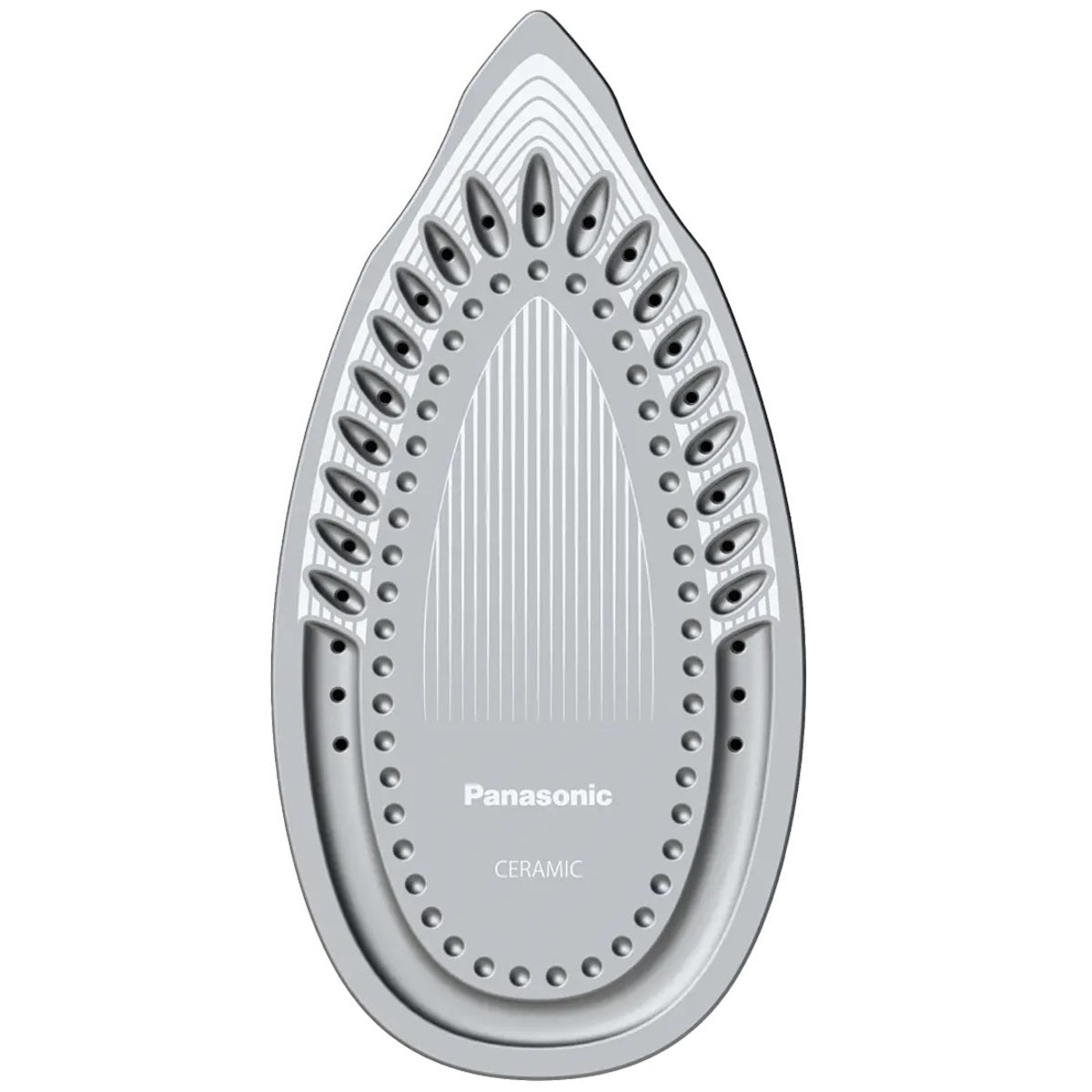 Panasonic Steam Iron 2400 Watts 300ml Water Tank, Blue - NI-S530ATH