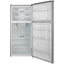 Panasonic Top Mount Freezer Refrigerator 410 Liters Inverter, Silver - NR-BC535VSKW