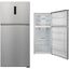 Panasonic Top Mount Freezer Refrigerator 410 Liters Inverter, Silver - NR-BC535VSKW