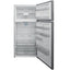Panasonic Top Mount Freezer Refrigerator 432 Liters 17 CFT, Silver - NR-BC573VSKW