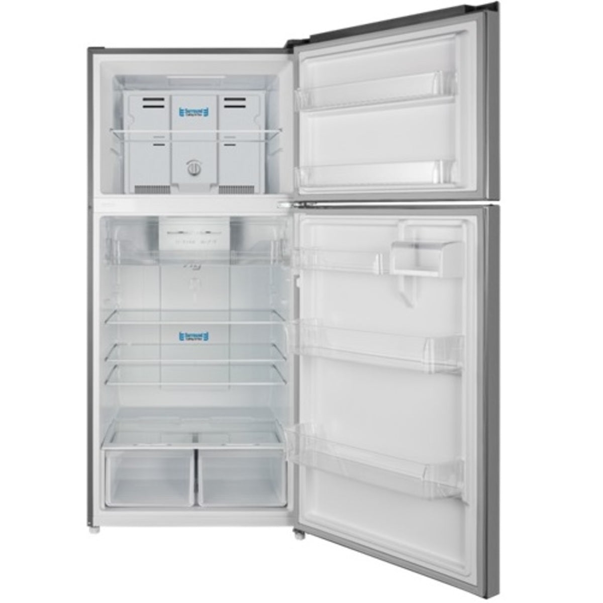 Panasonic Top Mount Freezer Refrigerator 515 Liters Inverter, Silver - NR-BC641VSKW
