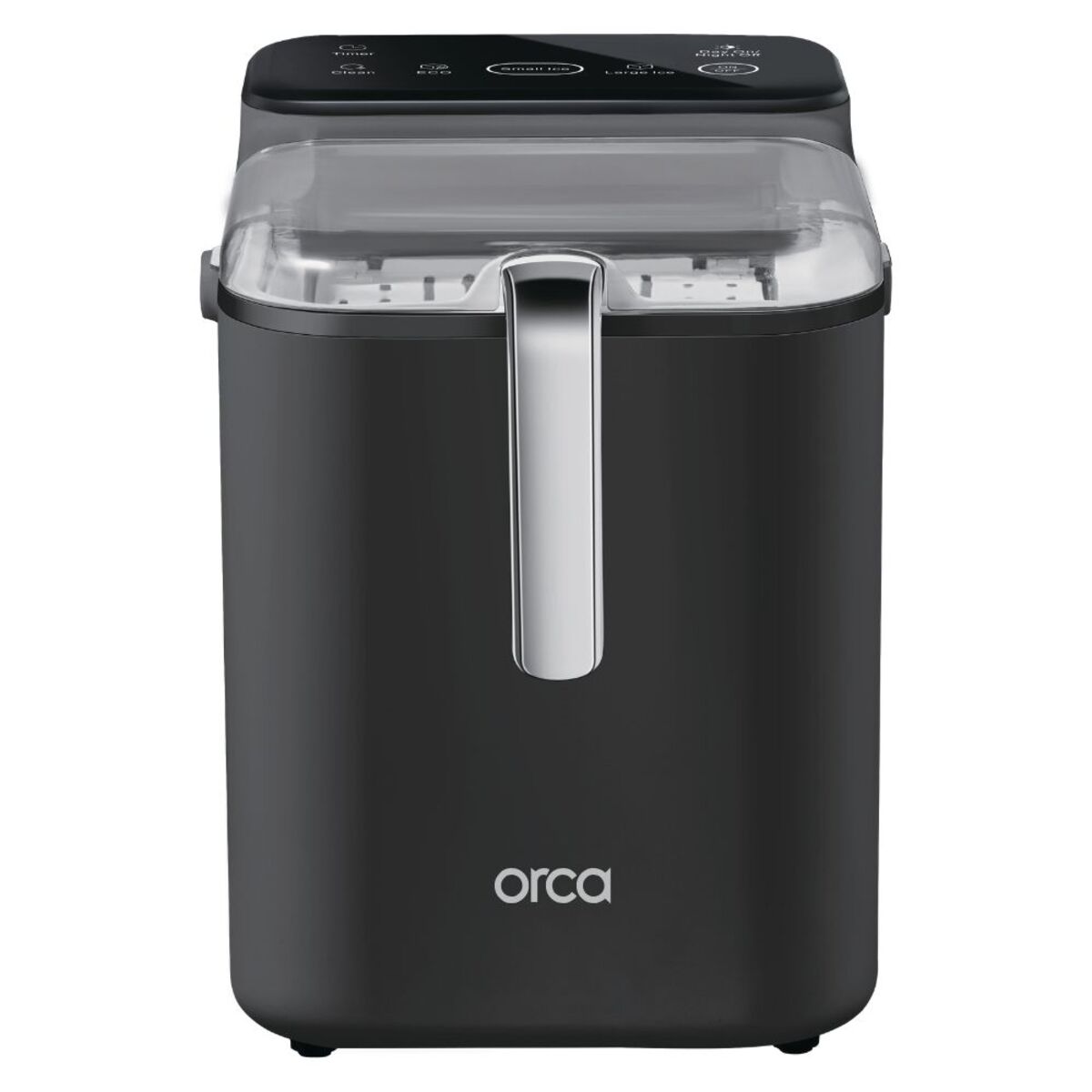 Orca Bullet Ice Maker Machine 12kg, Black - OR-ICE-1200-BLK