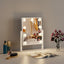 مرآة أوركا بتصميم هوليوود وإضاءة LED بيضاء - OR-LED-DP331