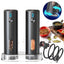 Orca Rechargeable Salt and Pepper Mill 110ml, Black - OR-SPM-65A