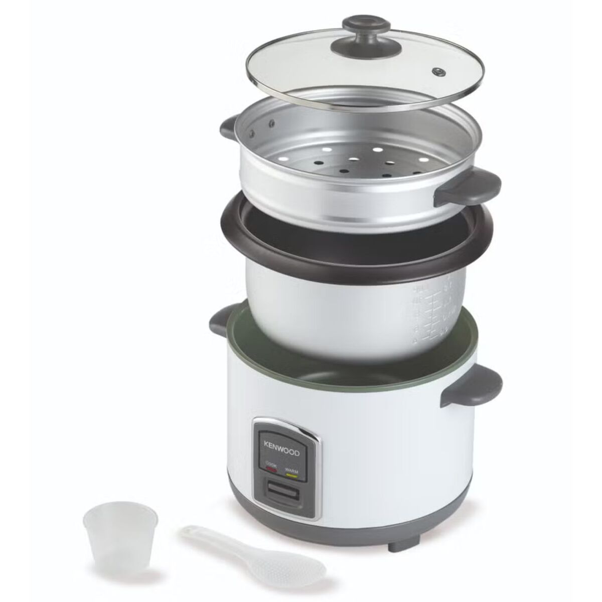 Kenwood 1.8L Electric Rice Cooker White - RCM18.000WH
