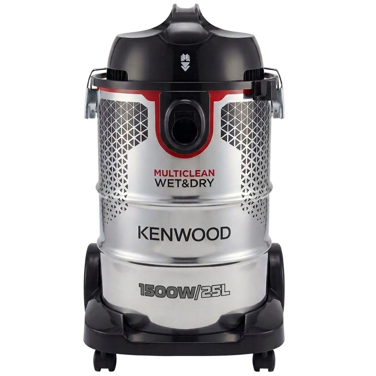 Kenwood Drum Wet & Dry Vacuum Cleaner 1500W 25L - Silver/Black